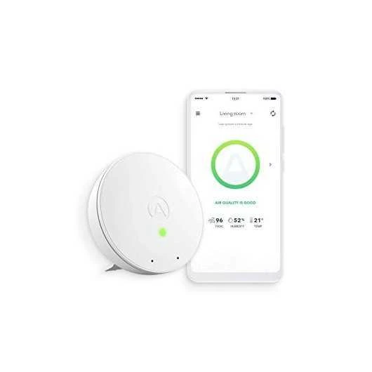 Airthings Wave Mini: Advanced Indoor Air Quality Monitor For Healthier Living 1 Airthings Wave Mini: Advanced Indoor Air Quality Monitor For Healthier Living
