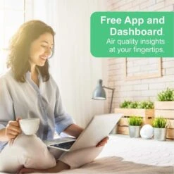 Airthings Wave Mini: Advanced Indoor Air Quality Monitor For Healthier Living 13 Airthings Wave Mini: Advanced Indoor Air Quality Monitor For Healthier Living -Electronics Store health 34