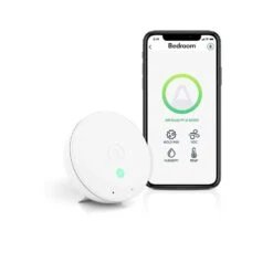 Airthings Wave Mini: Advanced Indoor Air Quality Monitor For Healthier Living 14 Airthings Wave Mini: Advanced Indoor Air Quality Monitor For Healthier Living -Electronics Store health 35