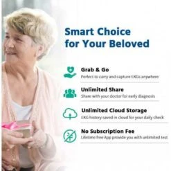 SEC Portable Heart Rate Monitor: Track Your Heart Health Anywhere, Anytime -Electronics Store health 70