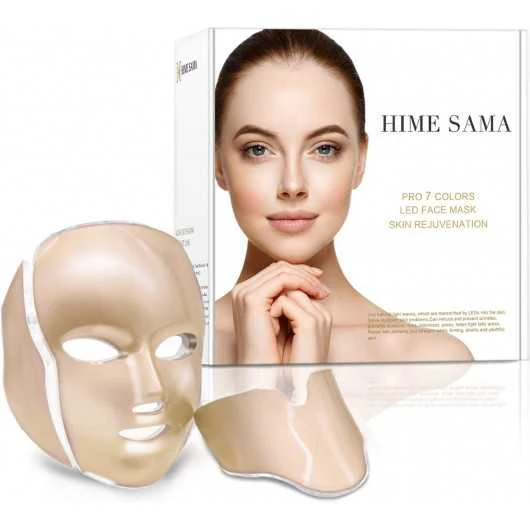 Unlock Radiant Skin: HIME SAMA Pro 7 Color LED Mask For Face & Neck 4 Unlock Radiant Skin: HIME SAMA Pro 7 Color LED Mask For Face & Neck - Image 4