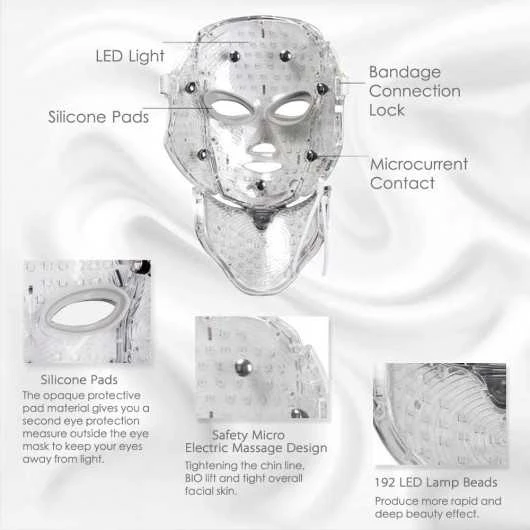 Unlock Radiant Skin: HIME SAMA Pro 7 Color LED Mask For Face & Neck 5 Unlock Radiant Skin: HIME SAMA Pro 7 Color LED Mask For Face & Neck - Image 5