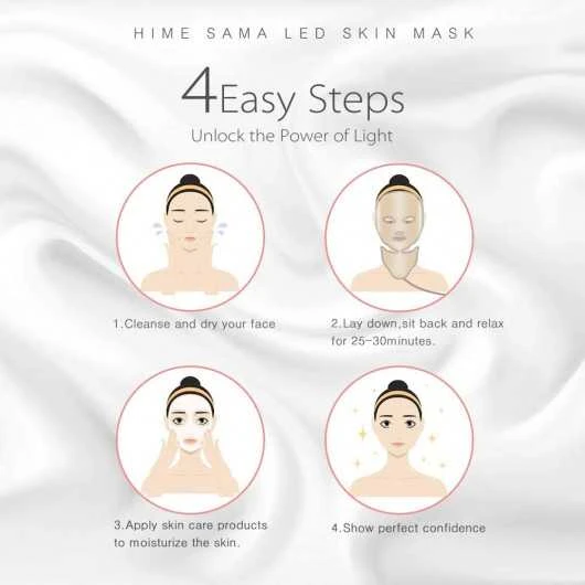 Unlock Radiant Skin: HIME SAMA Pro 7 Color LED Mask For Face & Neck 1 Unlock Radiant Skin: HIME SAMA Pro 7 Color LED Mask For Face & Neck