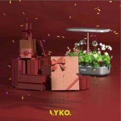 Grow Fresh Herbs All Year Round With Full-Spectrum Hydroponic Garden – Perfect For Kitchens & Indoors -Electronics Store hydroponics growing system lyko 12 pods indoor garden with 36w 80 led grow lights automatic timer pump adjustable height up 12