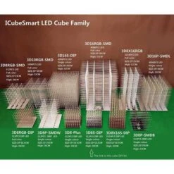 3D LED Cube Light Kit: DIY Animation Creation For Teens & Hobbyists -Electronics Store icubesmart welding kit 1 8