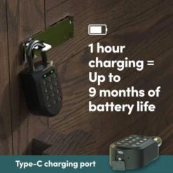 Igloohome Smart Padlock SP2: Ultimate Security, Weatherproof, Keyless Convenience -Electronics Store igloohome smart padlock sp2 ultimate security weatherproof keyless convenience 2