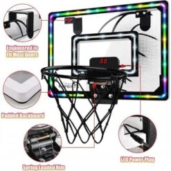 Indoor Basketball Arcade Game: Light-Up Scoreboard & Action-Packed Fun