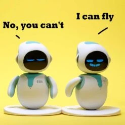 Interactive Robot Pets: Eilik - Emotions, Mini-Games & Unique Gift (Blue + Pink Combo) -Electronics Store interactive robot pets eilik emotions mini games unique gift blue pink combo 2