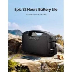 Waterproof Bluetooth Speaker - 40W Portable Wireless With 32H Playtime, Deep Bass -Electronics Store ipx7 waterproof bluetooth speaker 40w portable wireless speaker 32h playtime stereo loud sound deep bass outdoor speaker 4