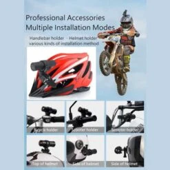 Jinpei JD-03B Waterproof Motorcycle Dash Cam - Dual Recording, Night Vision, G-Sensor 17 Jinpei JD-03B Waterproof Motorcycle Dash Cam - Dual Recording, Night Vision, G-Sensor -Electronics Store jinpei jd 03b dash cam for motorcyclebicycle and outdoor sport app wifiwaterproofwide angle g sensor loop recording 8