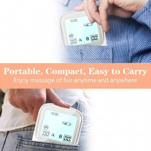 JUMPER Dual Channel TENS Machine: Pain Relief With 5 Massage Modes & Automatic Shutdown 8 JUMPER Dual Channel TENS Machine: Pain Relief With 5 Massage Modes & Automatic Shutdown - Image 8