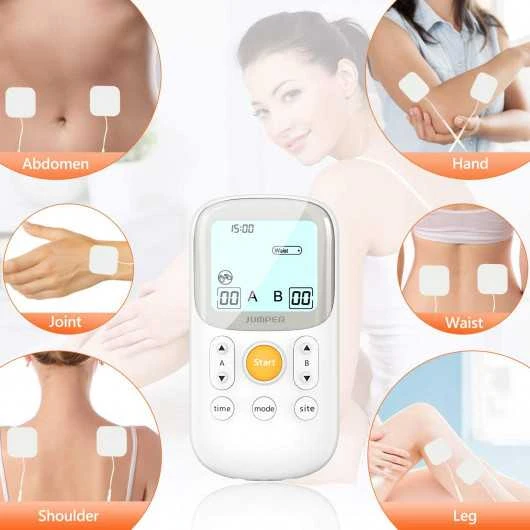 JUMPER Dual Channel TENS Machine: Pain Relief With 5 Massage Modes & Automatic Shutdown 9 JUMPER Dual Channel TENS Machine: Pain Relief With 5 Massage Modes & Automatic Shutdown - Image 9