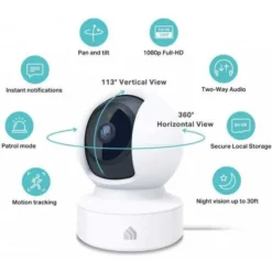 TP-Link Kasa Smart Home Security Camera: HD, Motion Detection, Two-Way Audio -Electronics Store kasa spot pan tilt the home camera 2