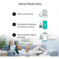 TP-Link Kasa Smart Home Security Camera: HD, Motion Detection, Two-Way Audio -Electronics Store kasa spot pan tilt the home camera 5