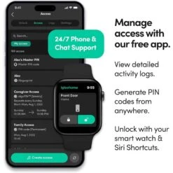 Keyless Smart Lock With Bluetooth & PIN Access Secure, Easy & Offline -Electronics Store keyless smart lock with bluetooth pin access secure easy offline 4