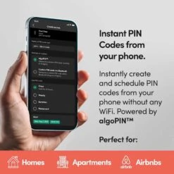 Keyless Smart Lock With Bluetooth & PIN Access Secure, Easy & Offline -Electronics Store keyless smart lock with bluetooth pin access secure easy offline 6