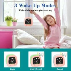 Kids Alarm Clock - Sleep Trainer, Night Light & Sound Machine, Perfect Gift 9 Kids Alarm Clock - Sleep Trainer, Night Light & Sound Machine, Perfect Gift -Electronics Store kids digital alarm clock milenge 2