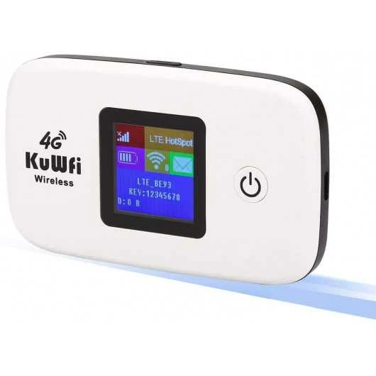 Stay Connected Everywhere: KuWFi 4G LTE Mobile WiFi Hotspot 1 Stay Connected Everywhere: KuWFi 4G LTE Mobile WiFi Hotspot