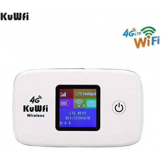 Stay Connected Everywhere: KuWFi 4G LTE Mobile WiFi Hotspot 2 Stay Connected Everywhere: KuWFi 4G LTE Mobile WiFi Hotspot - Image 2