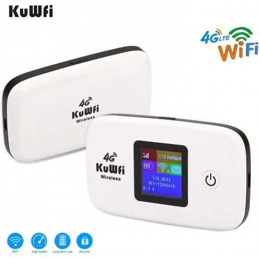 Stay Connected Everywhere: KuWFi 4G LTE Mobile WiFi Hotspot 9 Stay Connected Everywhere: KuWFi 4G LTE Mobile WiFi Hotspot - Image 9