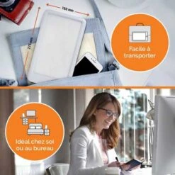 Boost Your Mood: 15,000 Lux Light Therapy Lamp For Wellness And Energy -Electronics Store lampe de luminotherapie 10000 lux restez en forme en toute saison lampe lumiere du jour a spectre complet ameliore 3