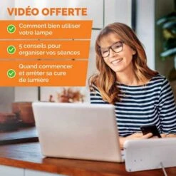 Boost Your Mood: 15,000 Lux Light Therapy Lamp For Wellness And Energy -Electronics Store lampe de luminotherapie 10000 lux restez en forme en toute saison lampe lumiere du jour a spectre complet ameliore 4