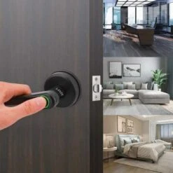 Unlock Convenience: Laxre Smart Fingerprint Door Lock With Bluetooth -Electronics Store laxre lax la01 the smart lock 4