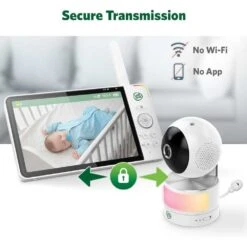 LeapFrog 7" HD Baby Monitor With 360° Camera, Color Night Vision, 8X Zoom, 2 Way Talk, Night Light, Temperature -Electronics Store leapfrog 7 hd baby monitor with 360° camera color night vision 8x zoom 2 way talk night light temperature 10