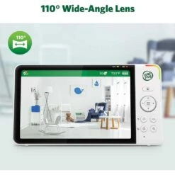 LeapFrog 7" HD Baby Monitor With 360° Camera, Color Night Vision, 8X Zoom, 2 Way Talk, Night Light, Temperature -Electronics Store leapfrog 7 hd baby monitor with 360° camera color night vision 8x zoom 2 way talk night light temperature 4