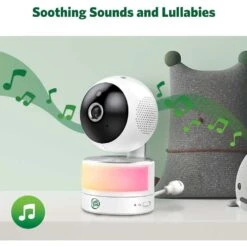 LeapFrog 7" HD Baby Monitor With 360° Camera, Color Night Vision, 8X Zoom, 2 Way Talk, Night Light, Temperature -Electronics Store leapfrog 7 hd baby monitor with 360° camera color night vision 8x zoom 2 way talk night light temperature 5