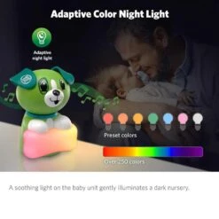LeapFrog Scout LF2911 Baby Monitor | 1080p HD, WiFi Remote, 360° View, 2-Way Talk, Night Vision, Lullabies -Electronics Store leapfrog scout lf2911 baby monitor 1080p hd wifi remote 360° view 2 way talk night vision lullabies 13