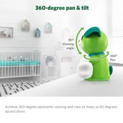 LeapFrog Scout LF2911 Baby Monitor | 1080p HD, WiFi Remote, 360° View, 2-Way Talk, Night Vision, Lullabies -Electronics Store leapfrog scout lf2911 baby monitor 1080p hd wifi remote 360° view 2 way talk night vision lullabies 9