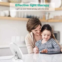 Adjustable Brightness Therapy Light: Boost Your Mood With Rotatable 10,000 Lux Lamp -Electronics Store light therapy lamp 7