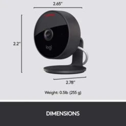 Logitech Circle View: Secure, Weatherproof Home Security Camera -Electronics Store logitech circle view the home security camera 1 1