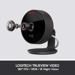 Logitech Circle View: Secure, Weatherproof Home Security Camera -Electronics Store logitech circle view the home security camera 1 2