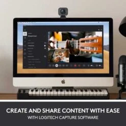 Logitech StreamCam: Perfect Your Stream With Full HD And Versatility -Electronics Store logitech streamcam the webcam for better image quality 1 5