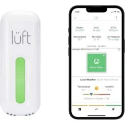 Lüft Indoor Air Quality Monitor - Accurate Radon, VOC, And CO2 Detection With WiFi, Easy Setup, And Mobile App Integration -Electronics Store luft indoor air quality monitor accurate radon voc and co2 detection with wifi easy setup and mobile app integration 6