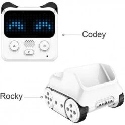 Makeblock Programmable Robot: STEM Learning Made Fun & Accessible -Electronics Store makeblock codey rocky the coding robot 1 4