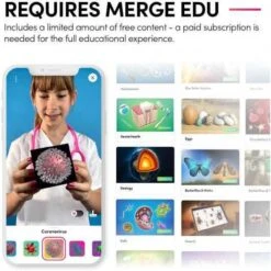 Merge Cube 2 Pack, Learn With 3D Digital Objects -Electronics Store merge cube 2 pack learn with 3d digital objects 6