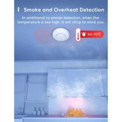 Meross Smart Smoke Alarm With Hub: Stay Safe With Real-Time Alerts -Electronics Store meross smart smoke alarm with hub stay safe with real time alerts 5