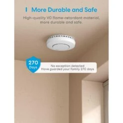 Meross Smart Smoke Alarm With Hub: Stay Safe With Real-Time Alerts -Electronics Store meross smart smoke alarm with hub stay safe with real time alerts 6