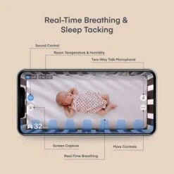 Miku Pro: The Ultimate Contact-Free Baby Monitoring System -Electronics Store miku pro for contactless monitoring 1 4