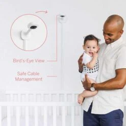 Nanit Pro Smart Baby Monitor: Peace Of Mind In Every Frame 10 Nanit Pro Smart Baby Monitor: Peace Of Mind In Every Frame -Electronics Store nanit pro monitor and wall mount the baby monitor with a wall mount 2