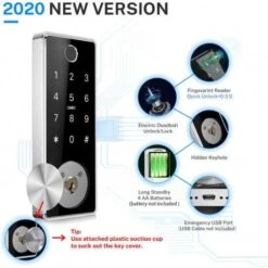 Smart Security Deadbolt: Nyboer Touchscreen Lock With Fingerprint And Bluetooth Access 9 Smart Security Deadbolt: Nyboer Touchscreen Lock With Fingerprint And Bluetooth Access -Electronics Store nyboer t11b the 5 in 1 lock 1 2
