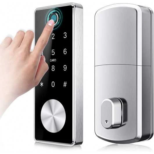 Smart Security Deadbolt: Nyboer Touchscreen Lock With Fingerprint And Bluetooth Access 6 Smart Security Deadbolt: Nyboer Touchscreen Lock With Fingerprint And Bluetooth Access - Image 6