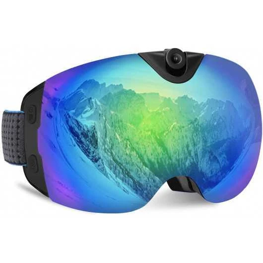 OhO 4K Camera Ski Goggles: Anti-Fog, UV400, WiFi Live Streaming 4 OhO 4K Camera Ski Goggles: Anti-Fog, UV400, WiFi Live Streaming - Image 4