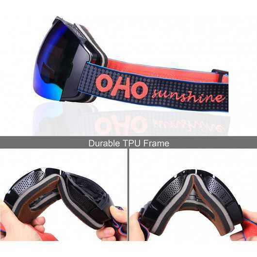OhO 4K Camera Ski Goggles: Anti-Fog, UV400, WiFi Live Streaming 5 OhO 4K Camera Ski Goggles: Anti-Fog, UV400, WiFi Live Streaming - Image 5