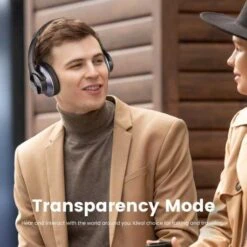 OneOdio Hybrid ANC Headphones - Hi-Res Audio, 62H Battery, Wireless/Wired, Transparency Mode -Electronics Store oneodio a10 hybrid active noise cancelling headphones bluetooth 6