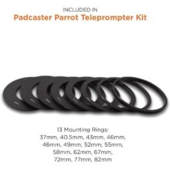 Padcaster Parrot Teleprompter Kit: Professional Teleprompting Made Easy And Affordable -Electronics Store parrot the portable teleprompter 9