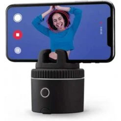 Pivo Pod Silver: Auto-Tracking Smartphone Mount For Seamless Recording -Electronics Store pivo pod silver the automatic tracking device 1 3